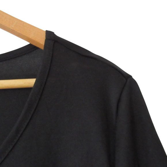 Exertek Black Short Sleeve Tee Top XL Moisture Wicking Quick Dry Athletic - Picture 4 of 9